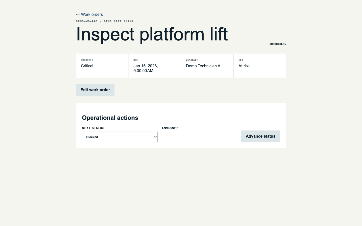 Helvetic Operations Platform project visual